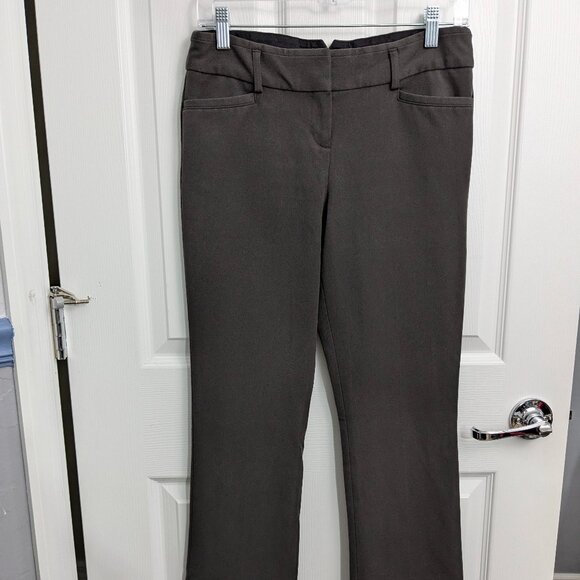 Express Columnist Pants, Size 2R, Brown, Stretchy, Front/Back Pockets - Picture 2 of 12